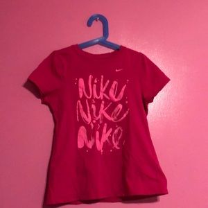 Kids Nike Logo Tee
